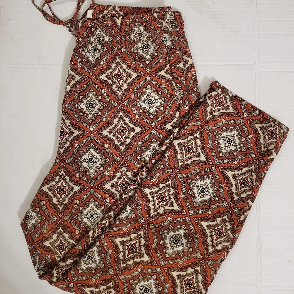H&M orange multicolored